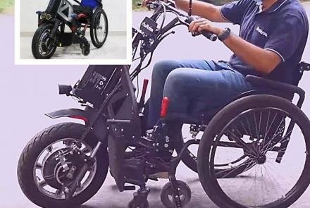 MOTORCYCLE WHEELCHAIR